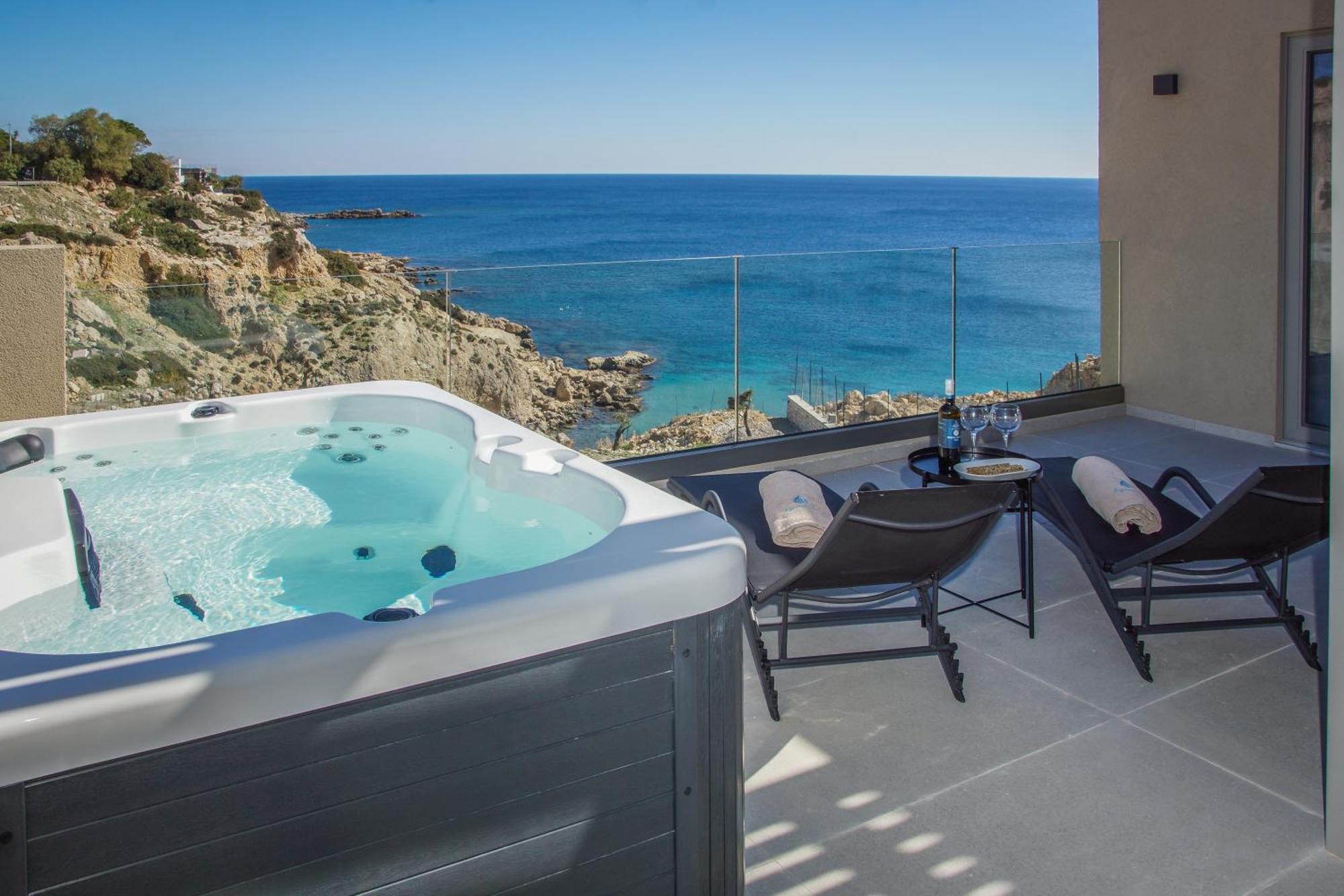 Aquamarine Luxury Suites 阿彻奇洛斯 外观 照片