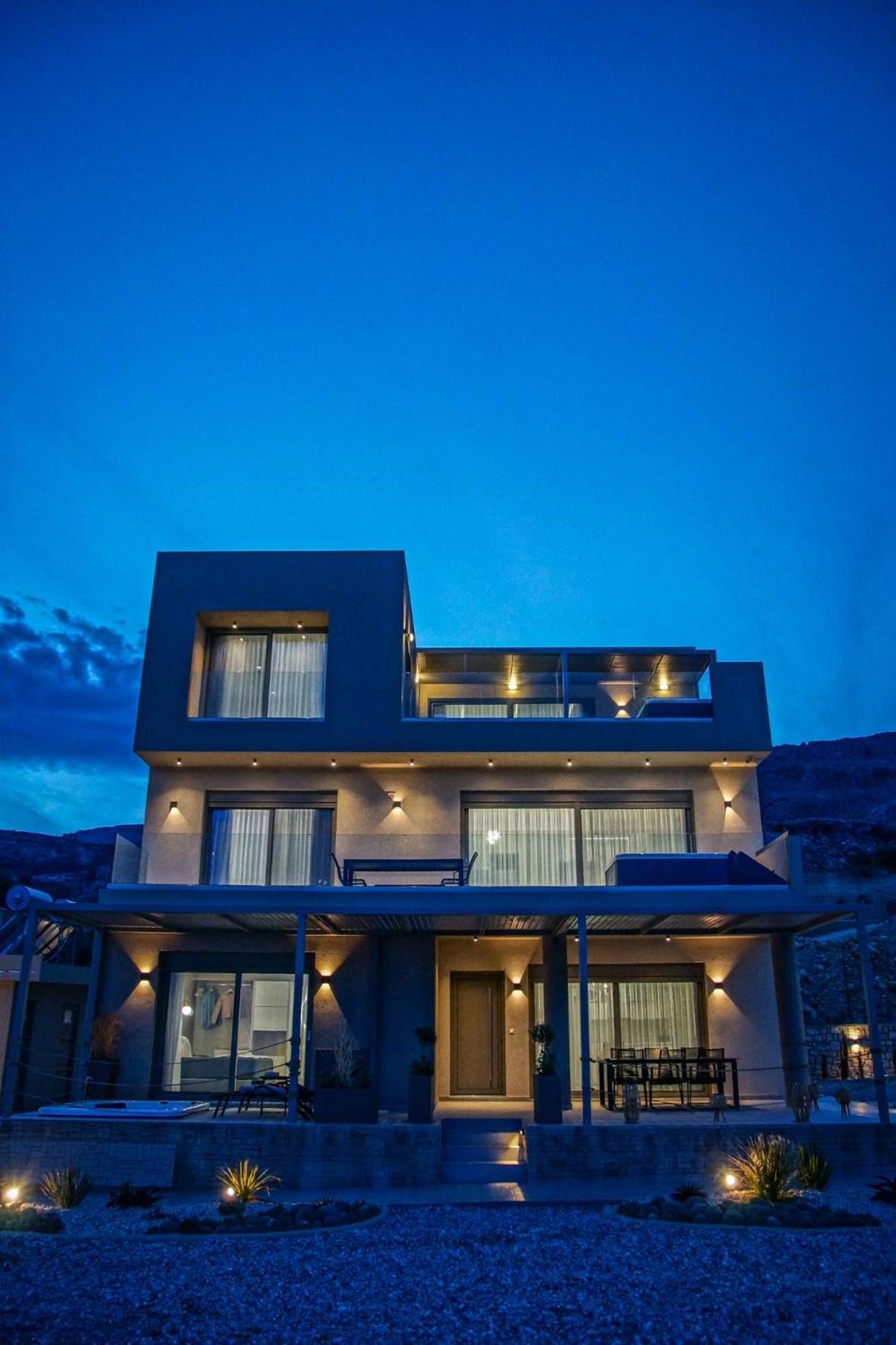 Aquamarine Luxury Suites 阿彻奇洛斯 外观 照片