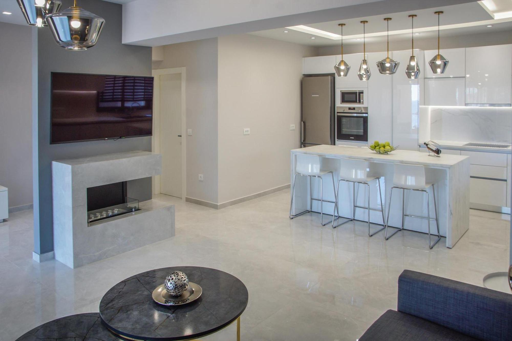 Aquamarine Luxury Suites 阿彻奇洛斯 外观 照片