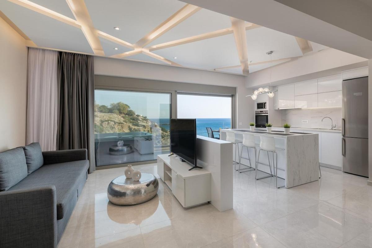Aquamarine Luxury Suites 阿彻奇洛斯 外观 照片