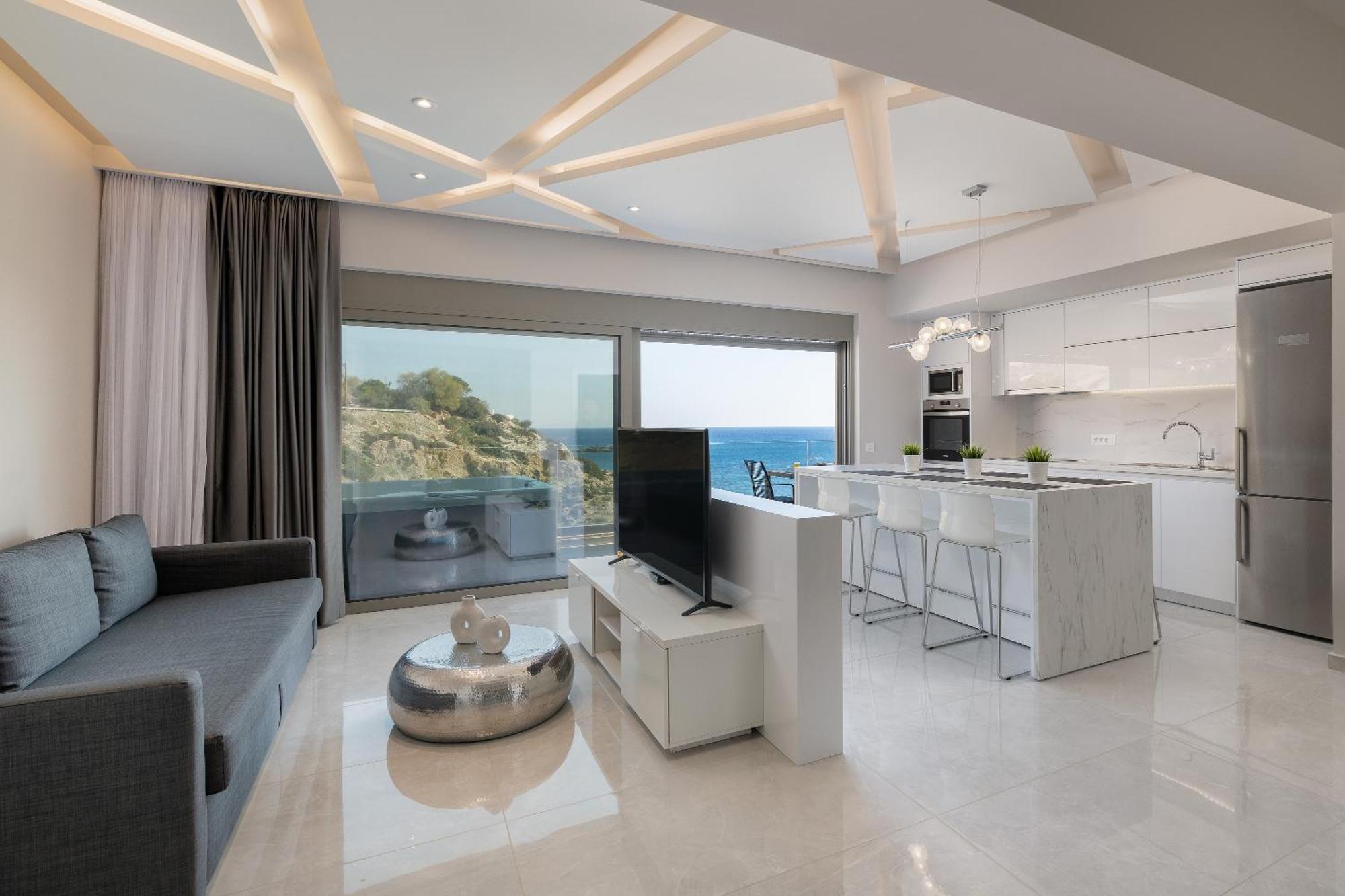 Aquamarine Luxury Suites 阿彻奇洛斯 外观 照片